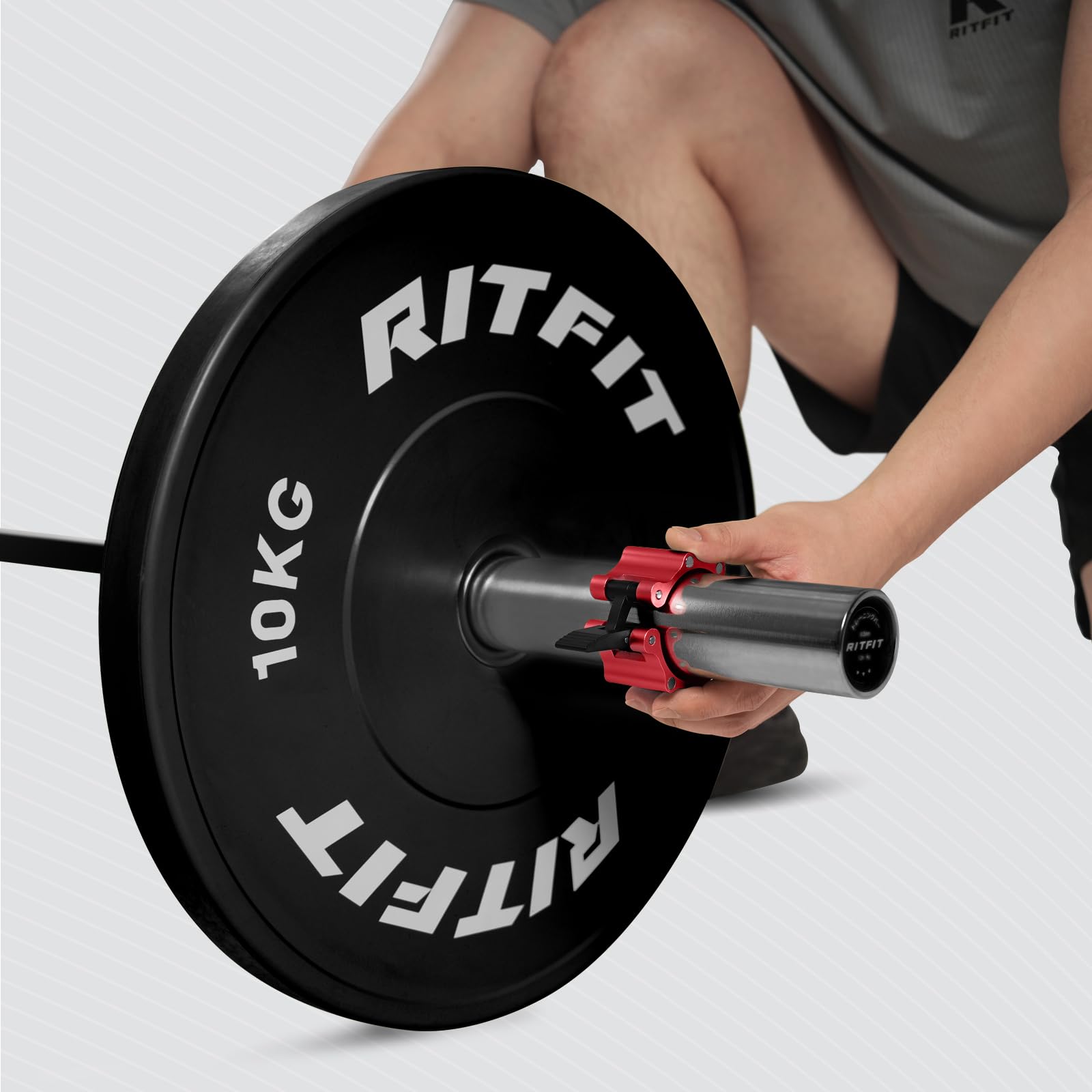 RitFit red finish detail demonstrating corrosion resistance and style