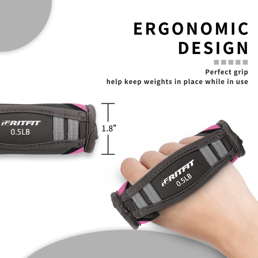 ritfit reflective strap detail emphasizing visibility and safety outdoors