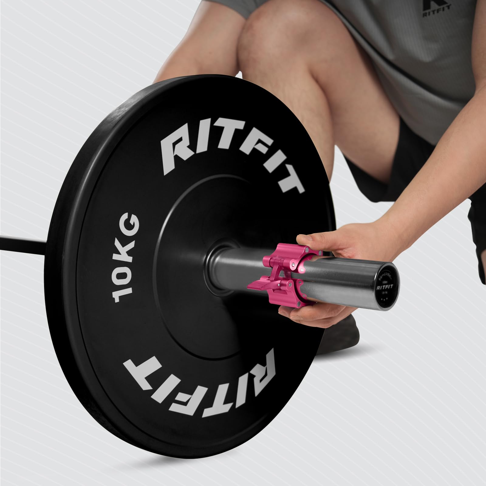 RitFit collars beside ruler showing compact size and scale