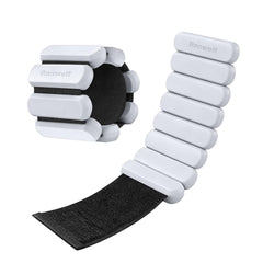 Rnnwolf front view of pair showing compact silicone bands and packaging convenience