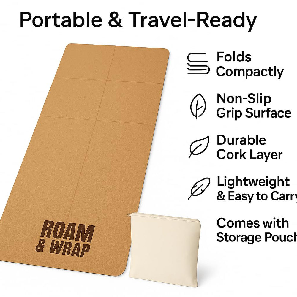 Roam & Wrap open mat on studio floor showing full practice area