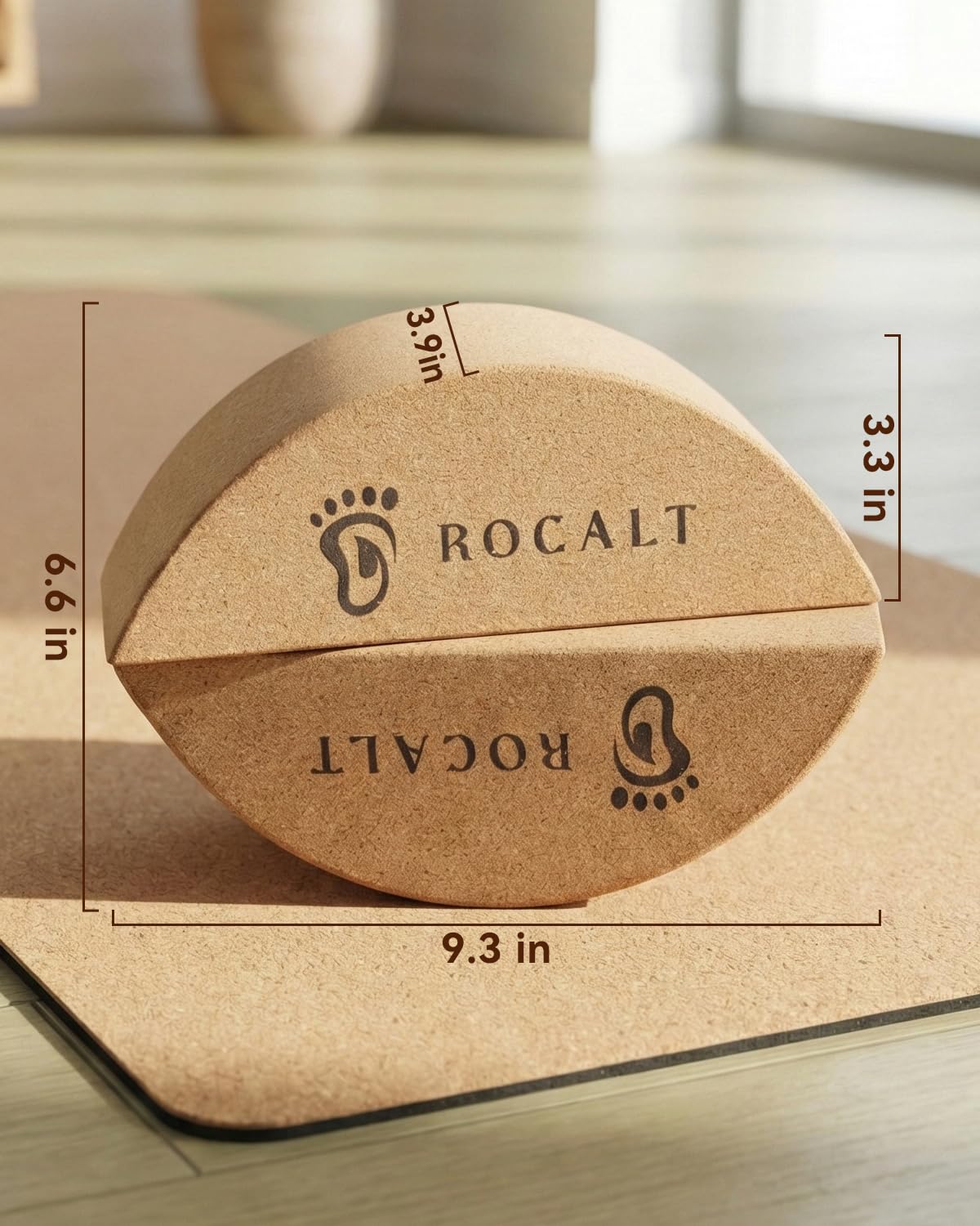 Rocalt side profile highlighting ergonomic curve for targeted comfort