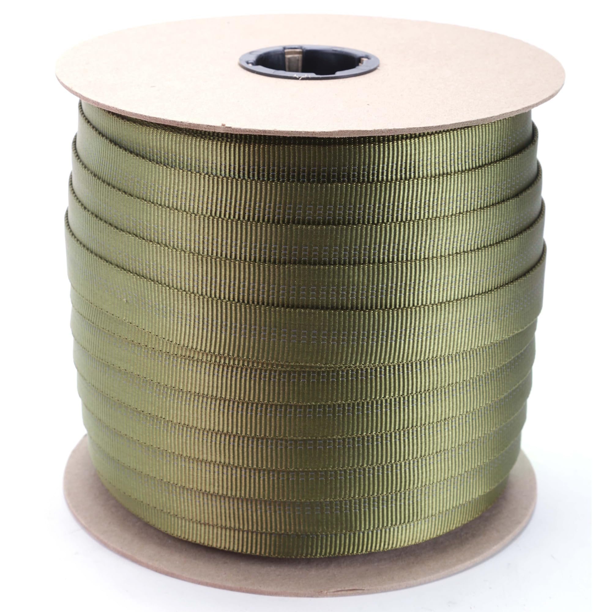 Rock-N-Rescue front view webbing roll showing durable 25-foot length benefit