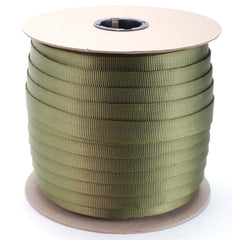 Rock-N-Rescue front view webbing roll showing durable 25-foot length benefit
