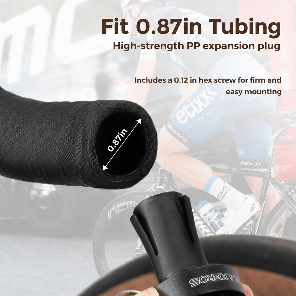 ROCKBROS close-up of copper alloy cap highlighting bright tone and corrosion resistance