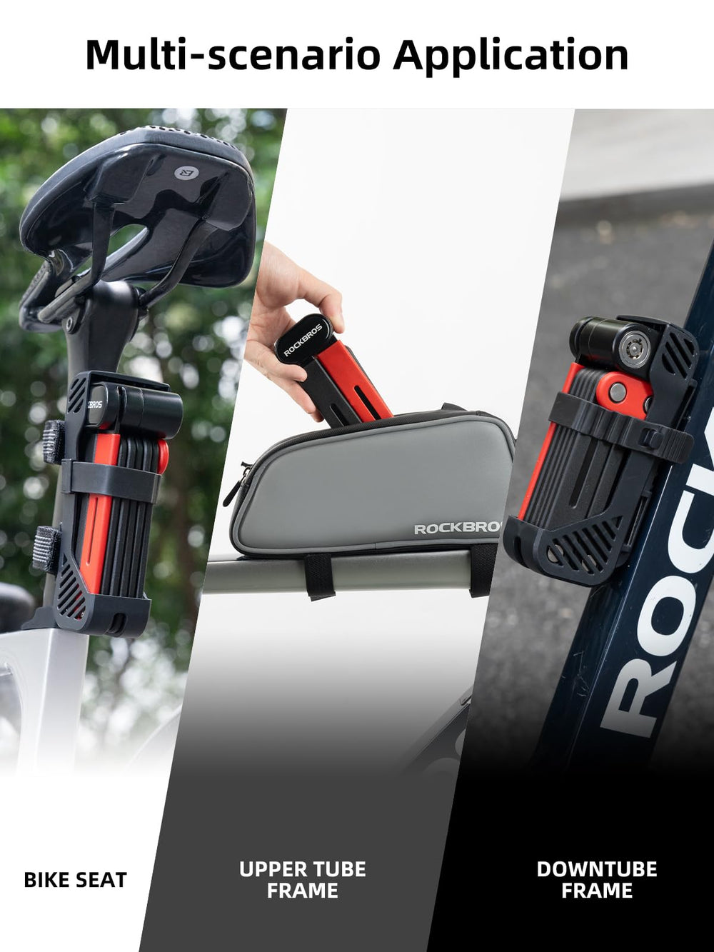 ROCKBROS PP-coated link surface protecting bike paint and resisting rust