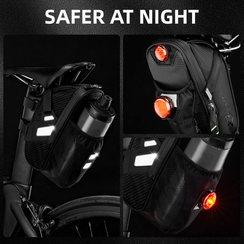 ROCKBROS interior pockets display keeping tools and phone neatly organized