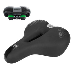 ROCKBROS front view of saddle showing ergonomic rear support and comfort