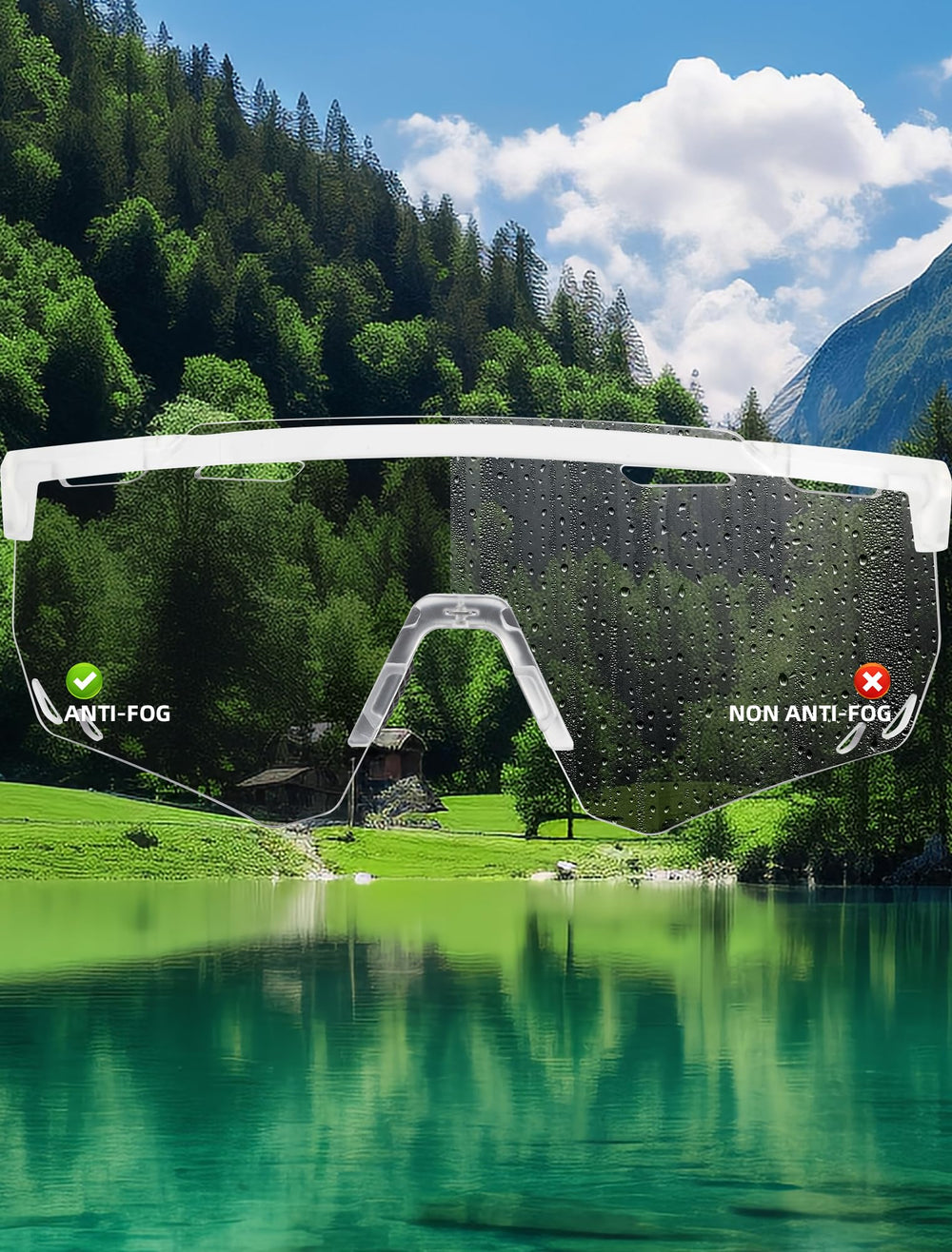 ROCKBROS held in hand to show real-world size and portability benefit
