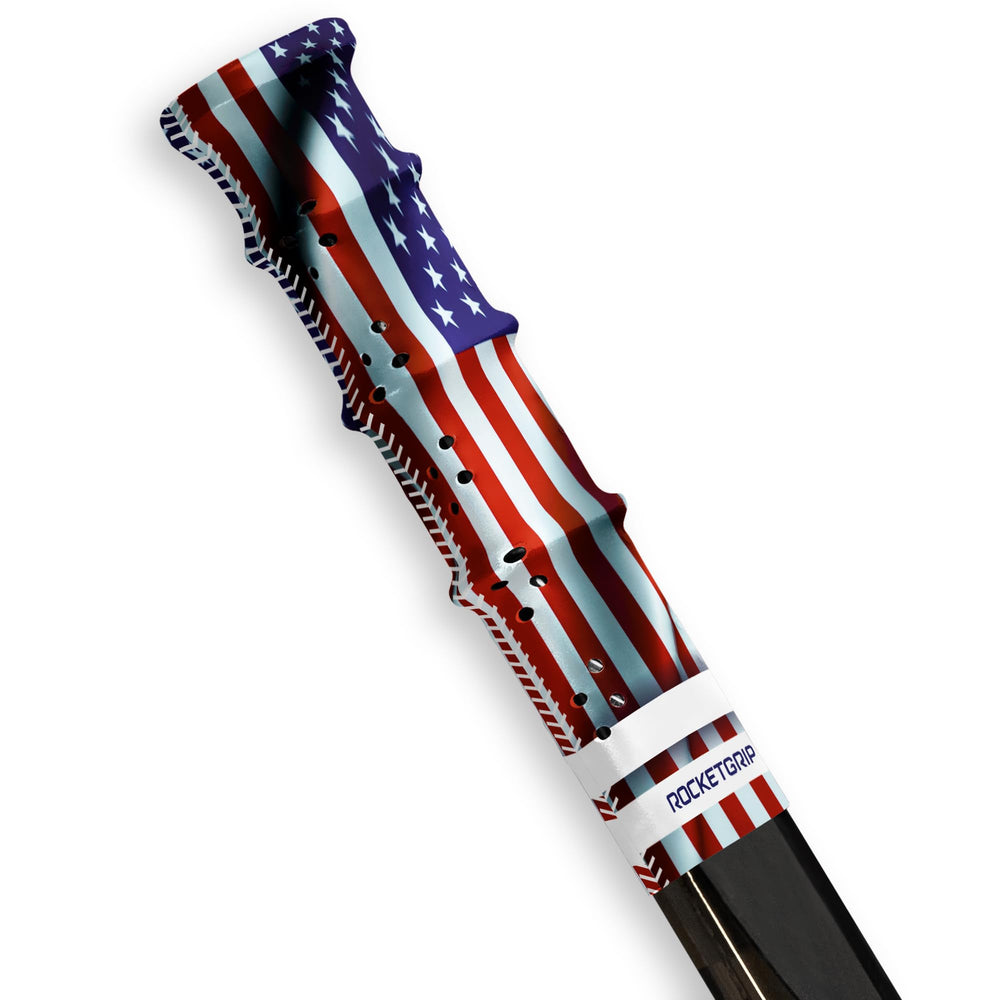 ROCKETGRIP front view showing clean profile and secure hold benefit