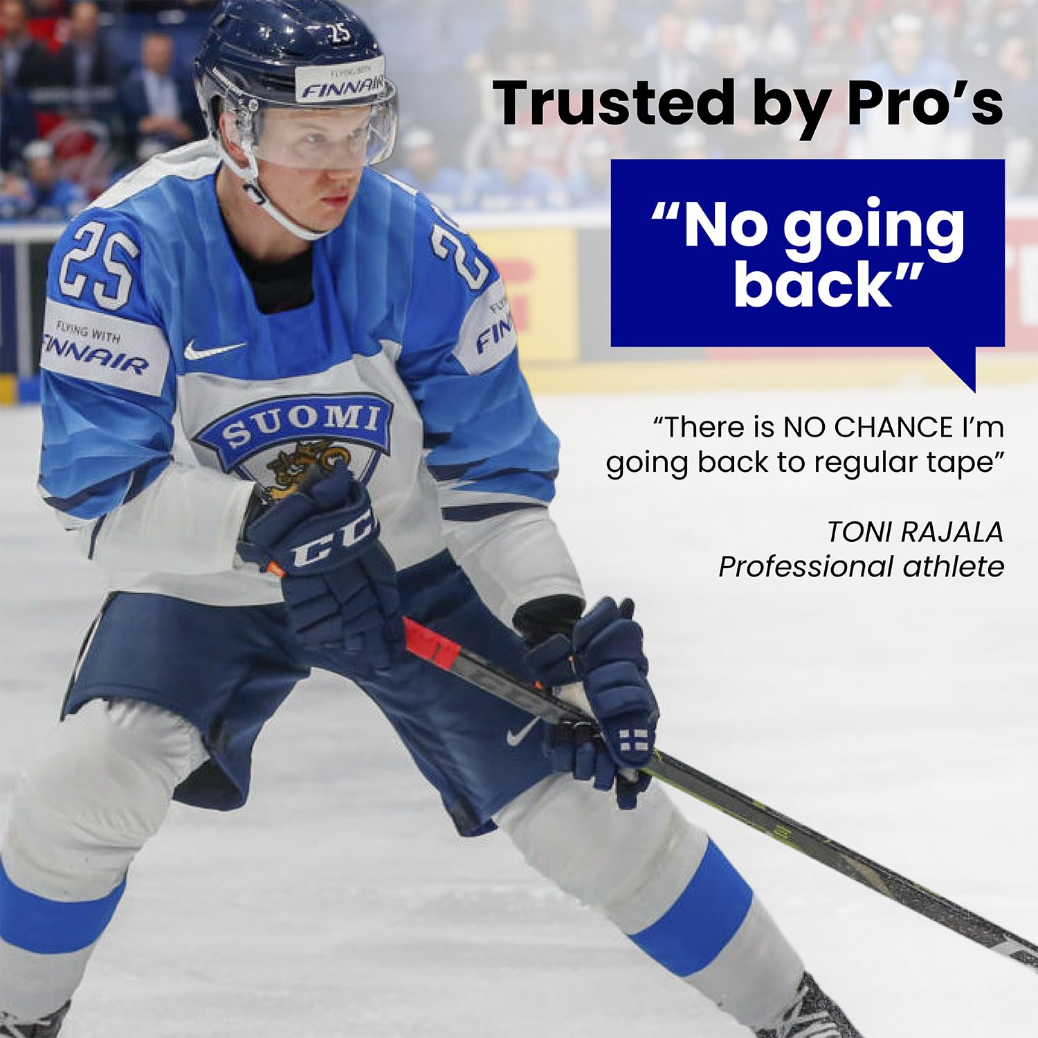 ROCKETGRIP lifestyle rink scene showing real-use durability and performance