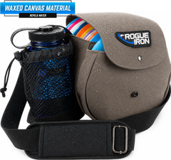 Rogue Iron close-up of disc pockets providing organized quick access