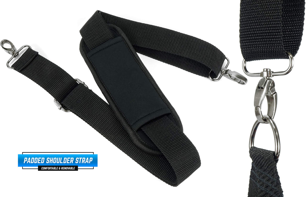 Rogue Iron lifestyle image on course showing hands-free convenience