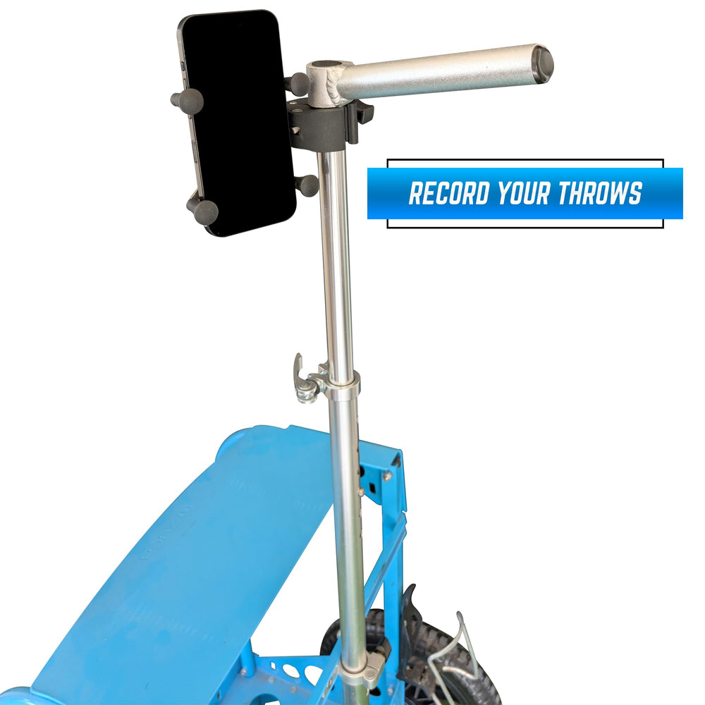 Rogue Iron swivel action demonstrating 360-degree rotation for filming