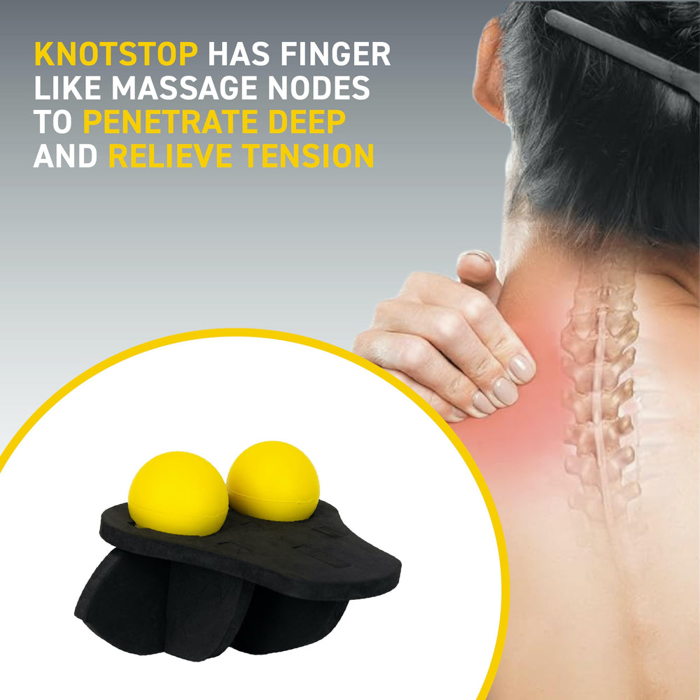 Rolflex KnotStop side profile showing rocking mechanism and compact durable build