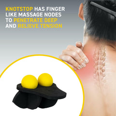 Rolflex KnotStop side profile showing rocking mechanism and compact durable build