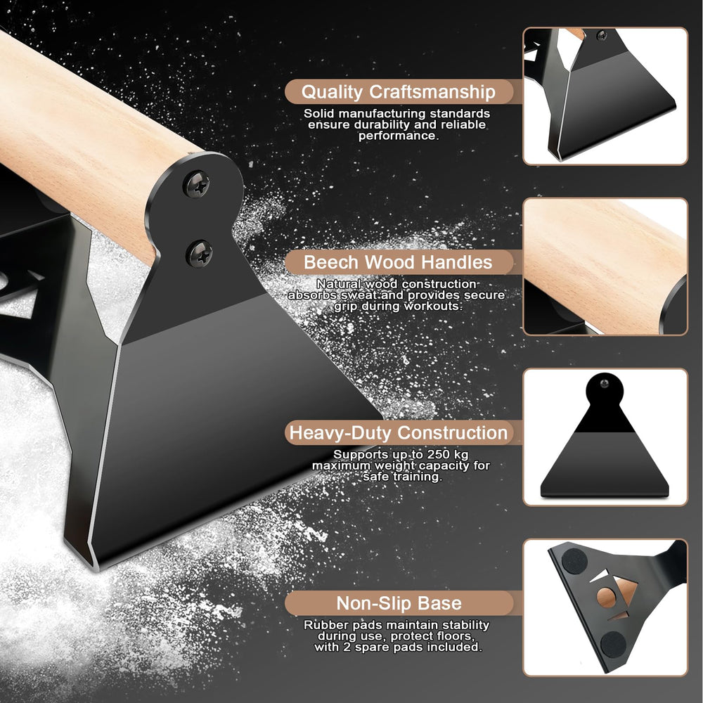 Rolitwils beech wood grip close-up highlighting smooth texture and non-slip comfort