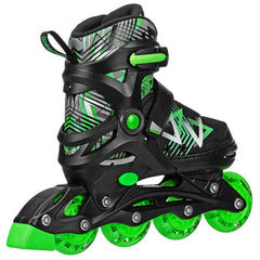 Roller Derby Stryde side profile highlighting frame and wheel alignment benefit