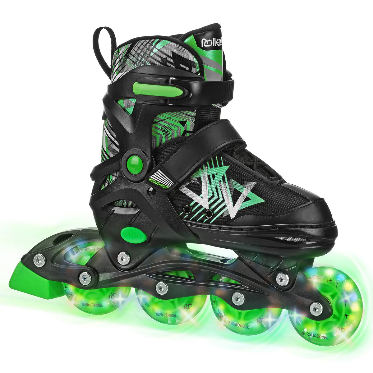 Roller Derby Stryde front view showing fit and color for easy selection