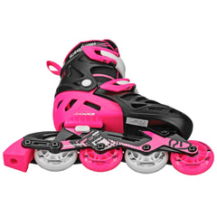 Roller Derby Tracer close-up of urethane wheel and G-Force bearing for smooth roll
