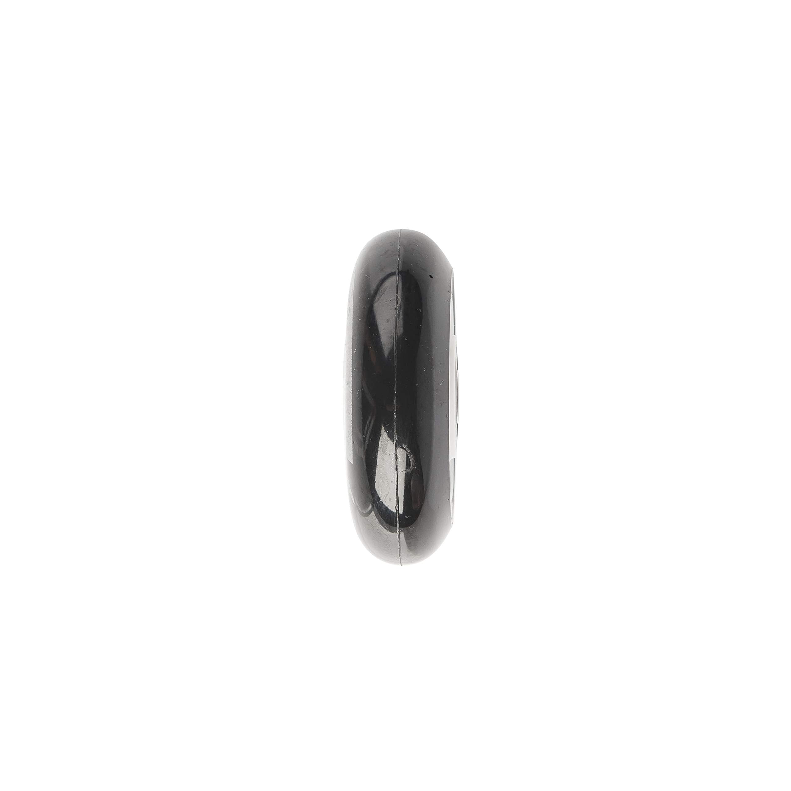 Close-up of Rollerblade 72mm wheel tread showing durable compound and smoother ride