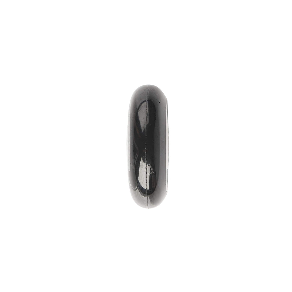 Close-up of Rollerblade 72mm wheel tread showing durable compound and smoother ride