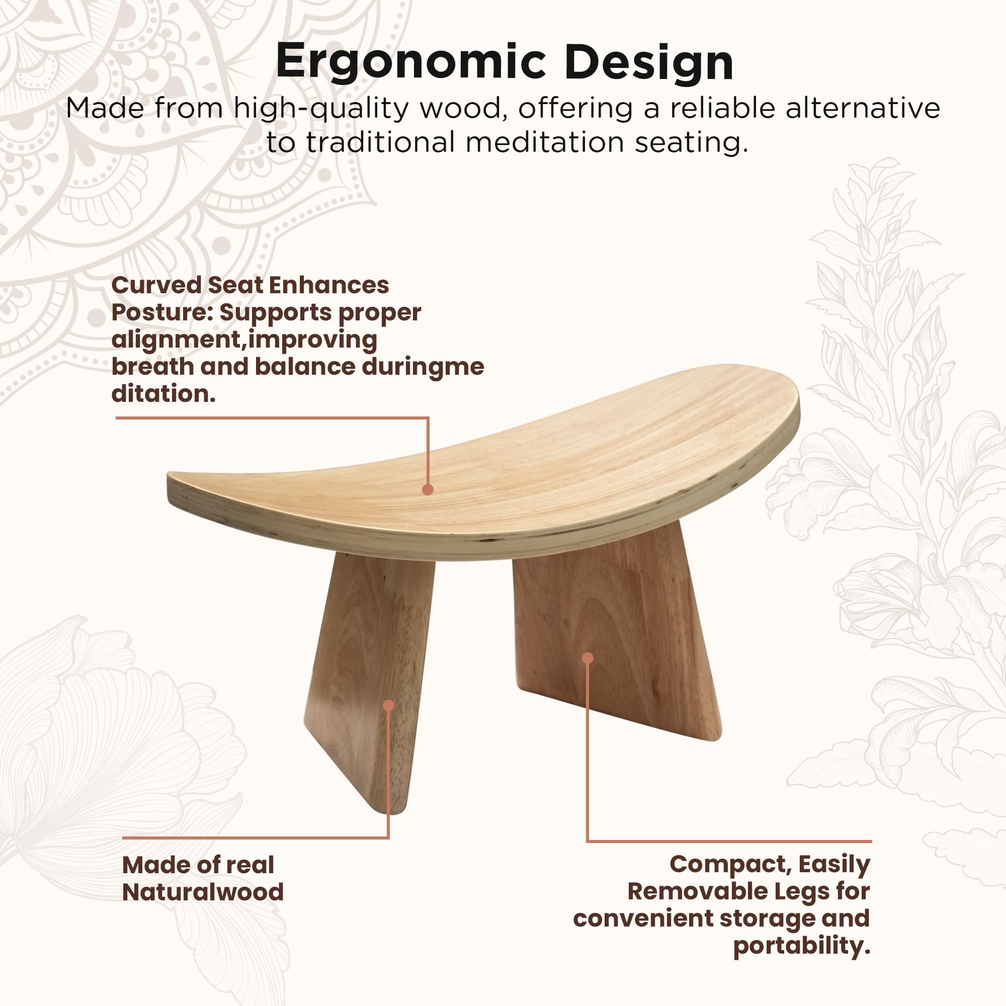 ROLUXENTIA handcrafted wood joint detail highlighting sturdy construction and durability