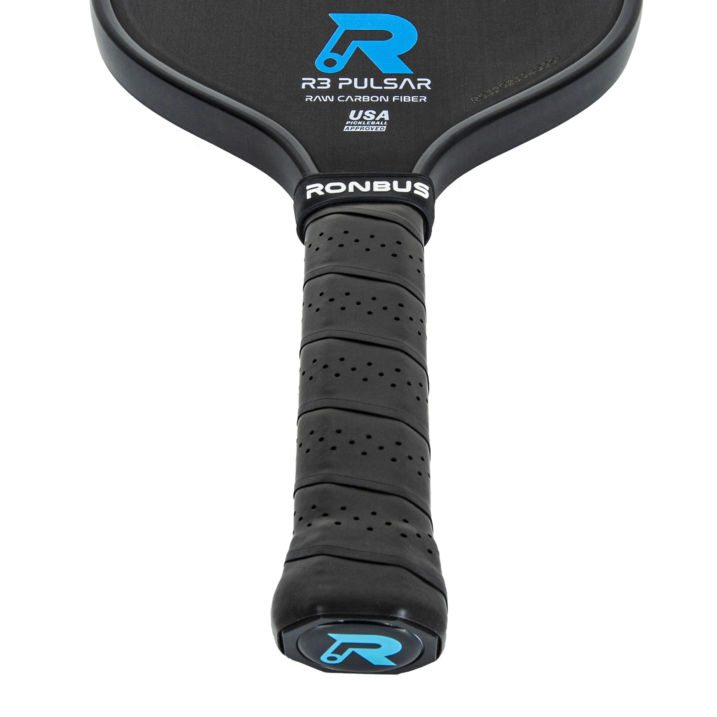 Ronbus R3 in-play volley action demonstrating power and control