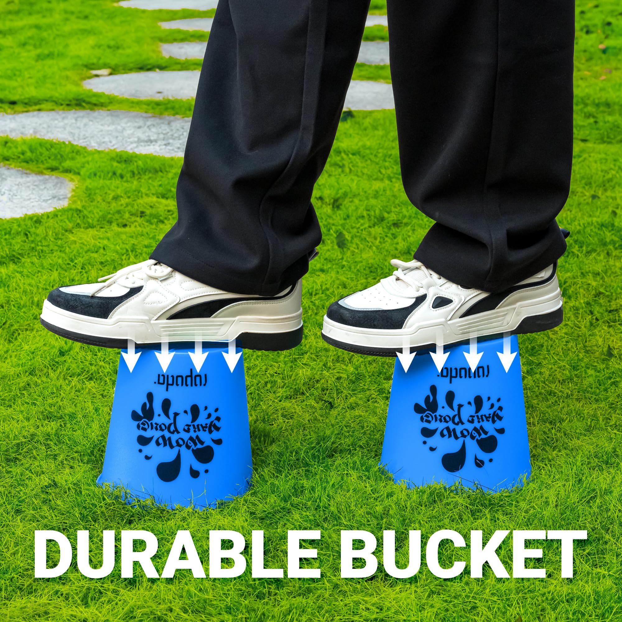 ropoda balls midair toward buckets showing active gameplay benefit