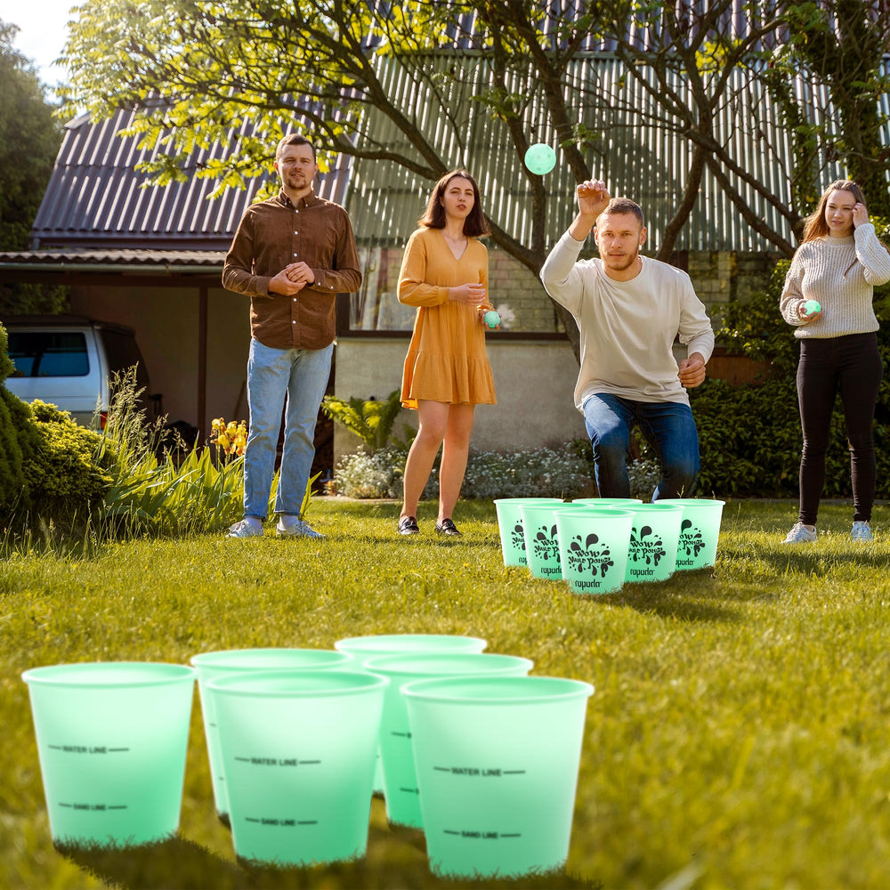 ropoda game in use in backyard showing family-friendly social play and portable fun