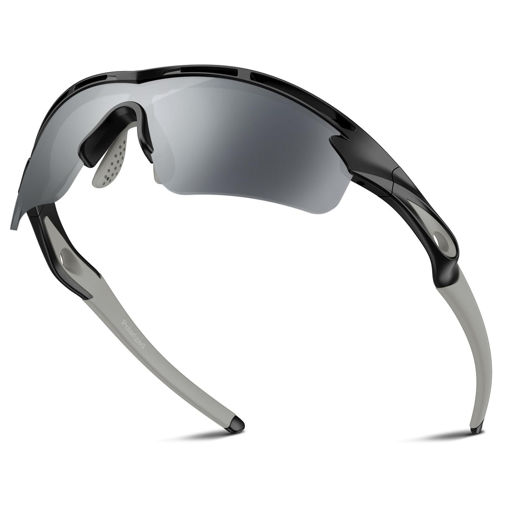 Rosemal worn by cyclist highlighting glare reduction and road-contrast benefit