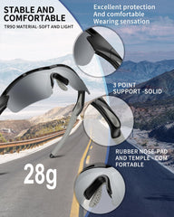 Rosemal side profile demonstrating secure fit and lightweight TR90 frame benefit