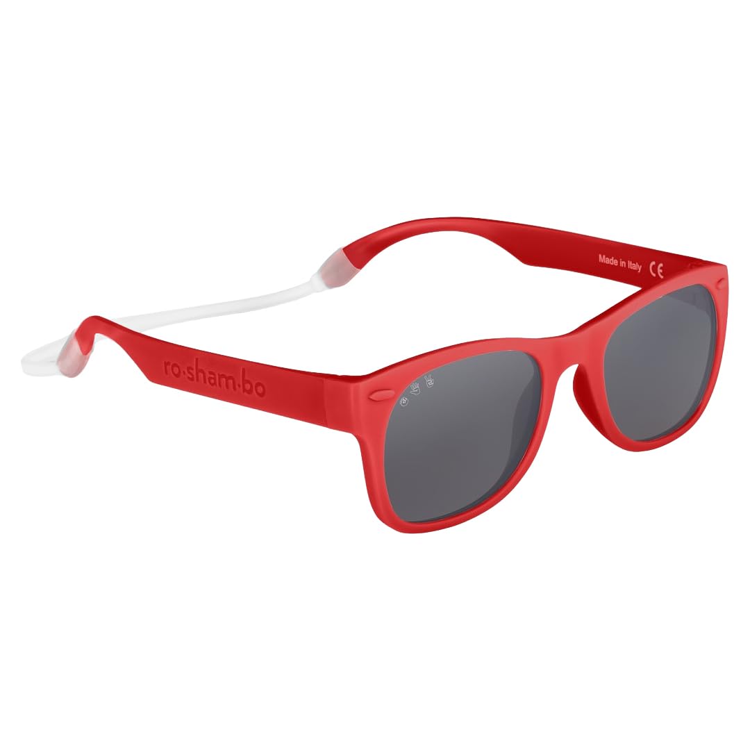 Roshambo Baby front view showing toddler fit and stylish frame for secure wear