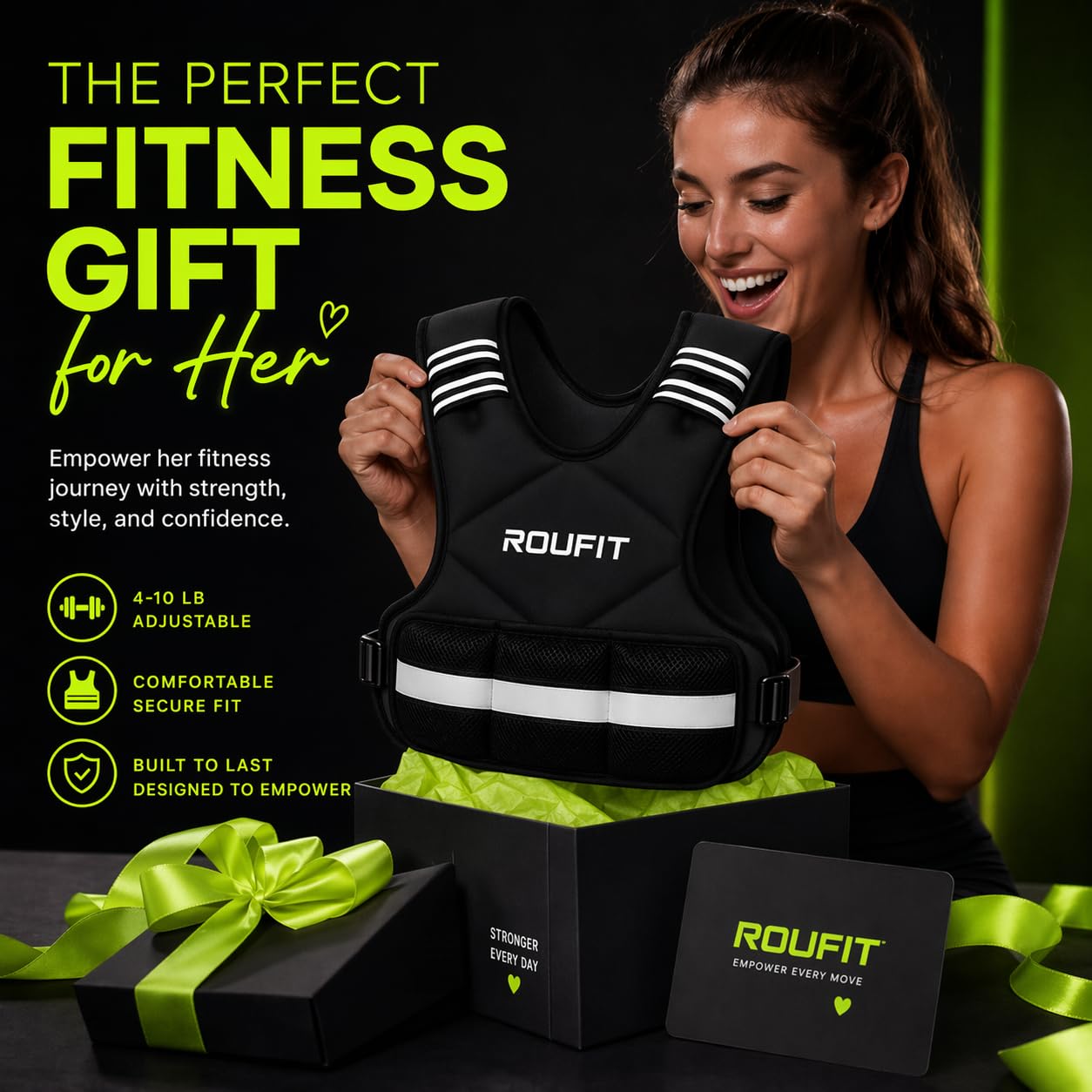 ROUFIT folded packed for travel highlighting portable convenience