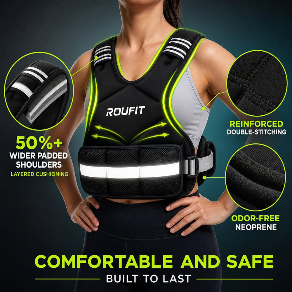 ROUFIT reflective strips detail improving low-light visibility
