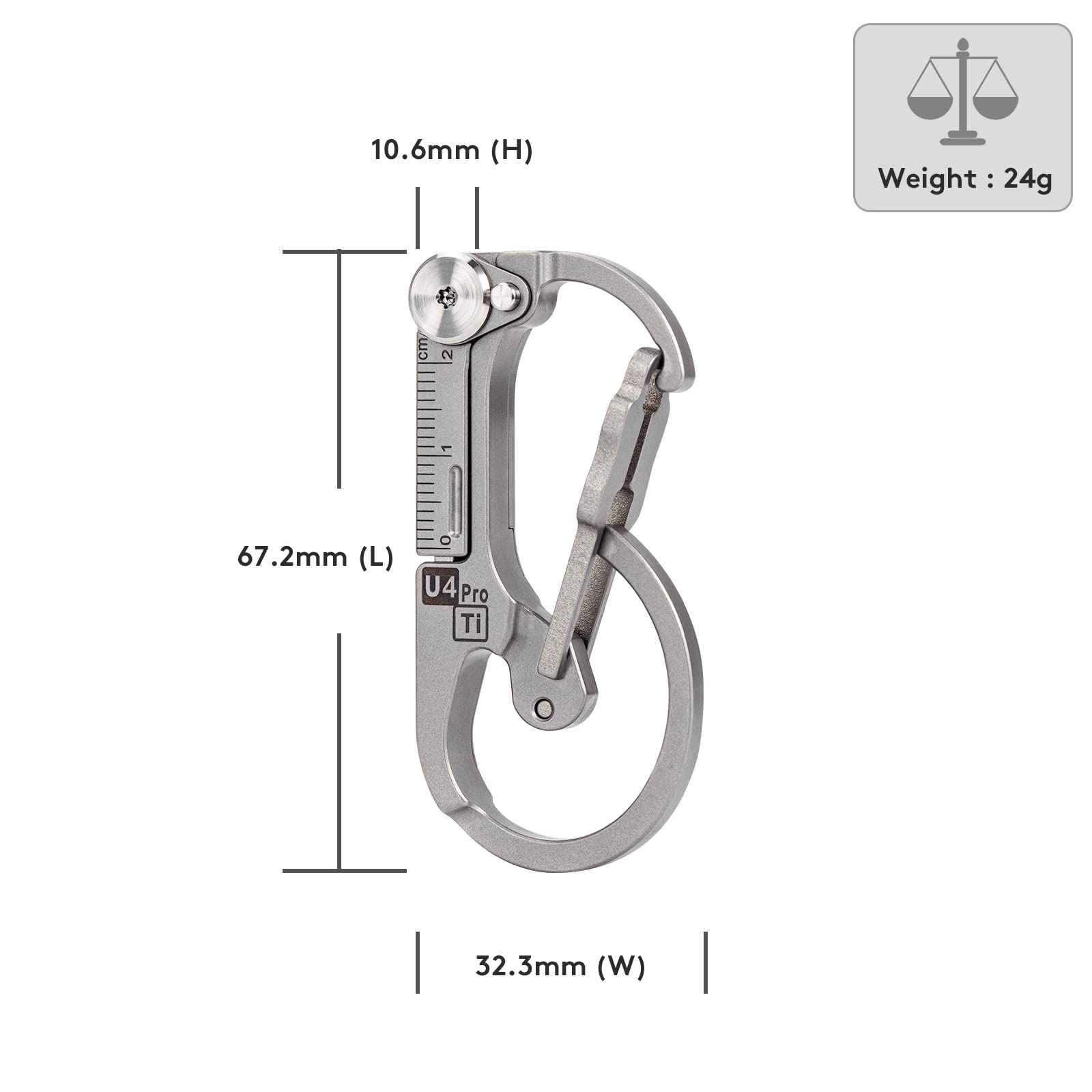 RovyVon U4 Pro+ at 90-degree cutting angle demonstrating controlled utility cutting