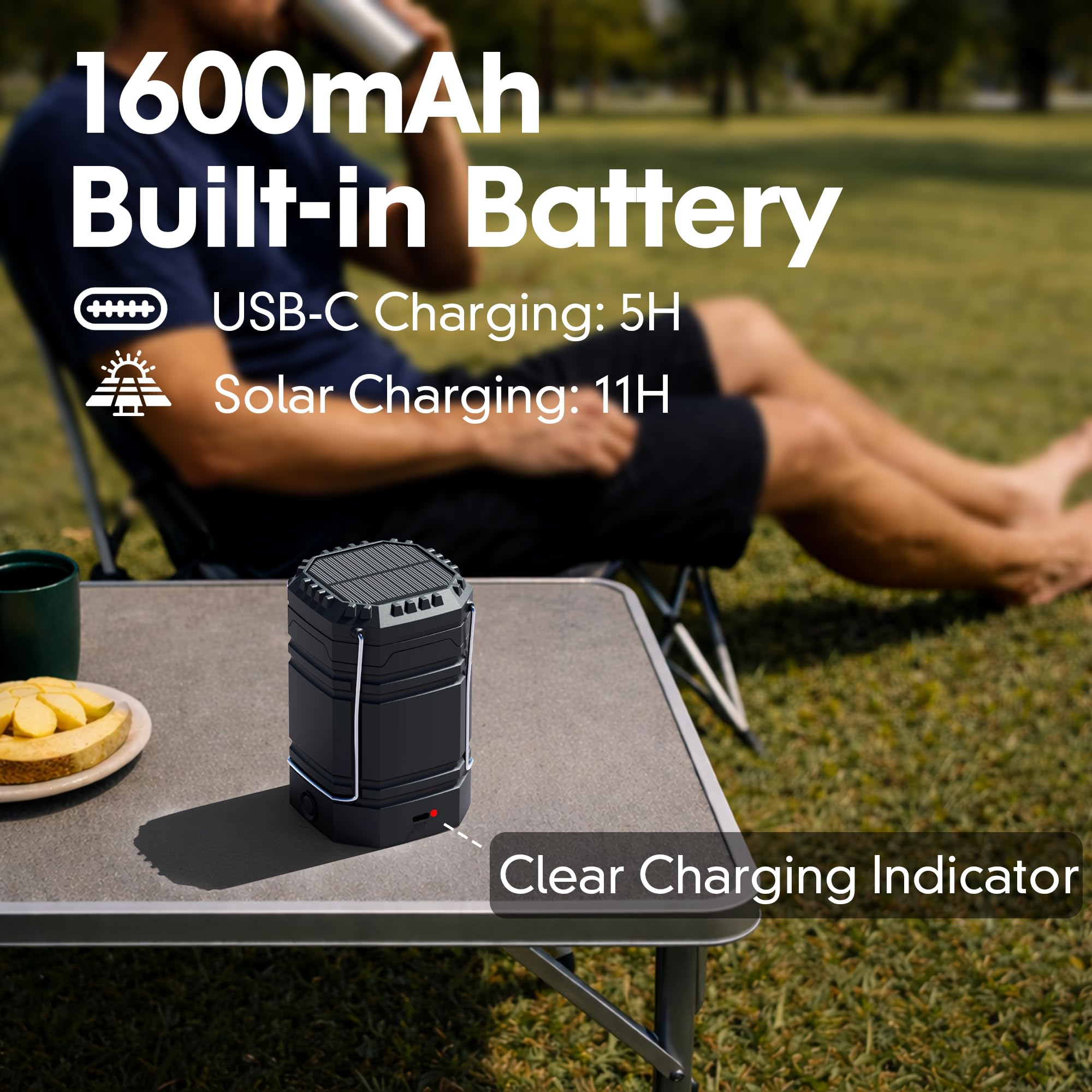 Roxicosly flashlight mode handheld for focused beam use