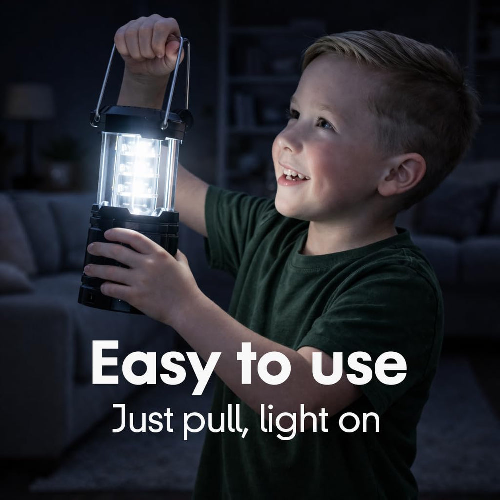 Roxicosly set on table as home emergency lighting station