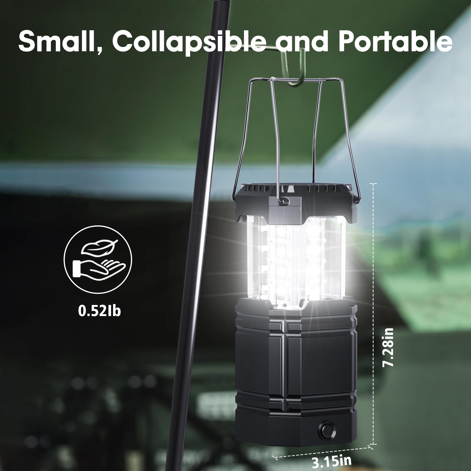Roxicosly next to smartphone showing compact scale and portability