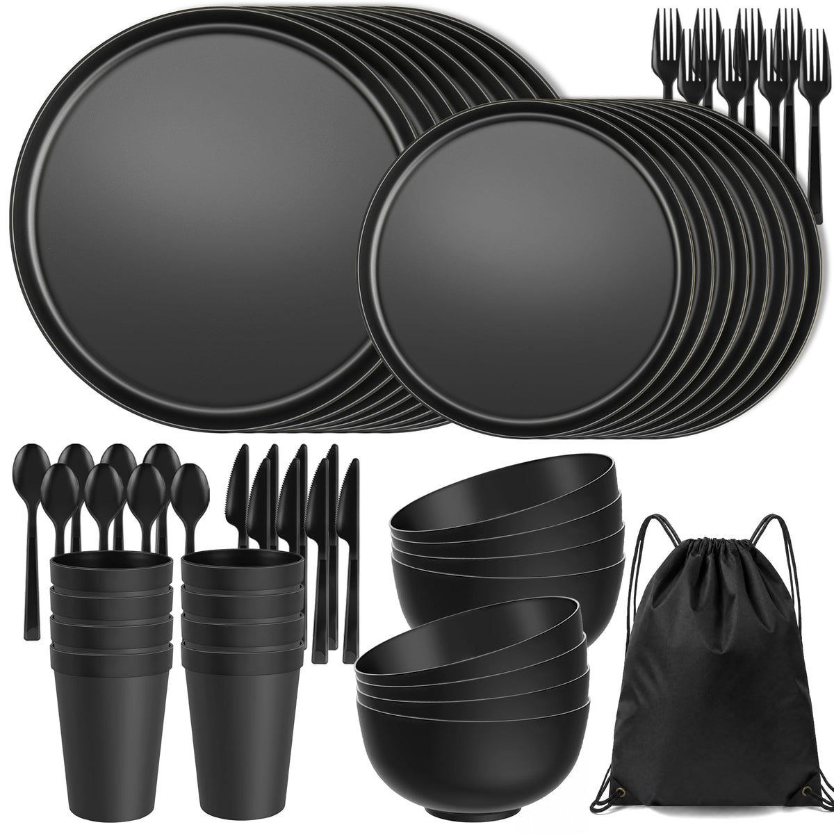 ROXVENTAR front packaging showing full 56-piece set and easy storage