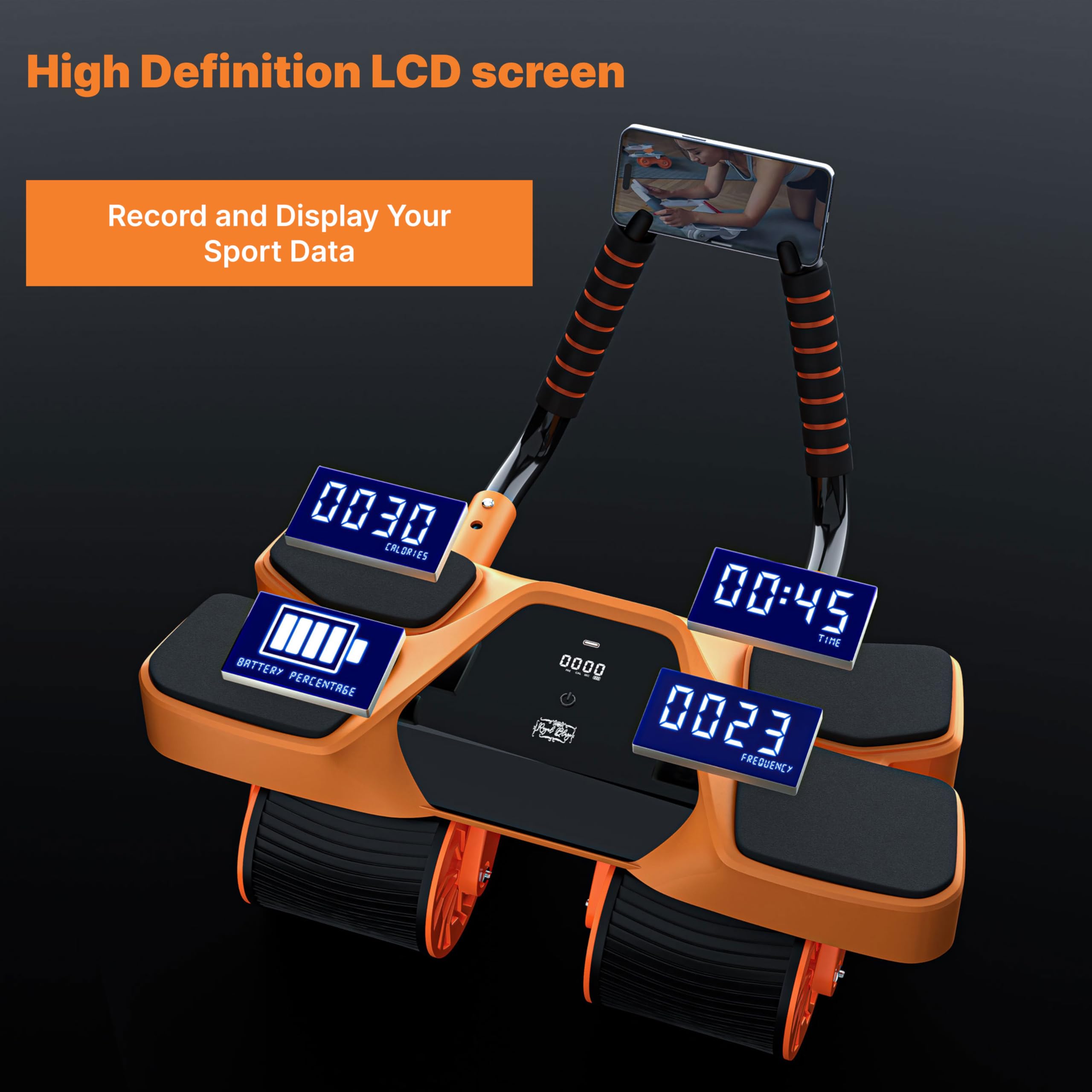 Royal Blaze four-wheel detail emphasizing balanced stability and safer control