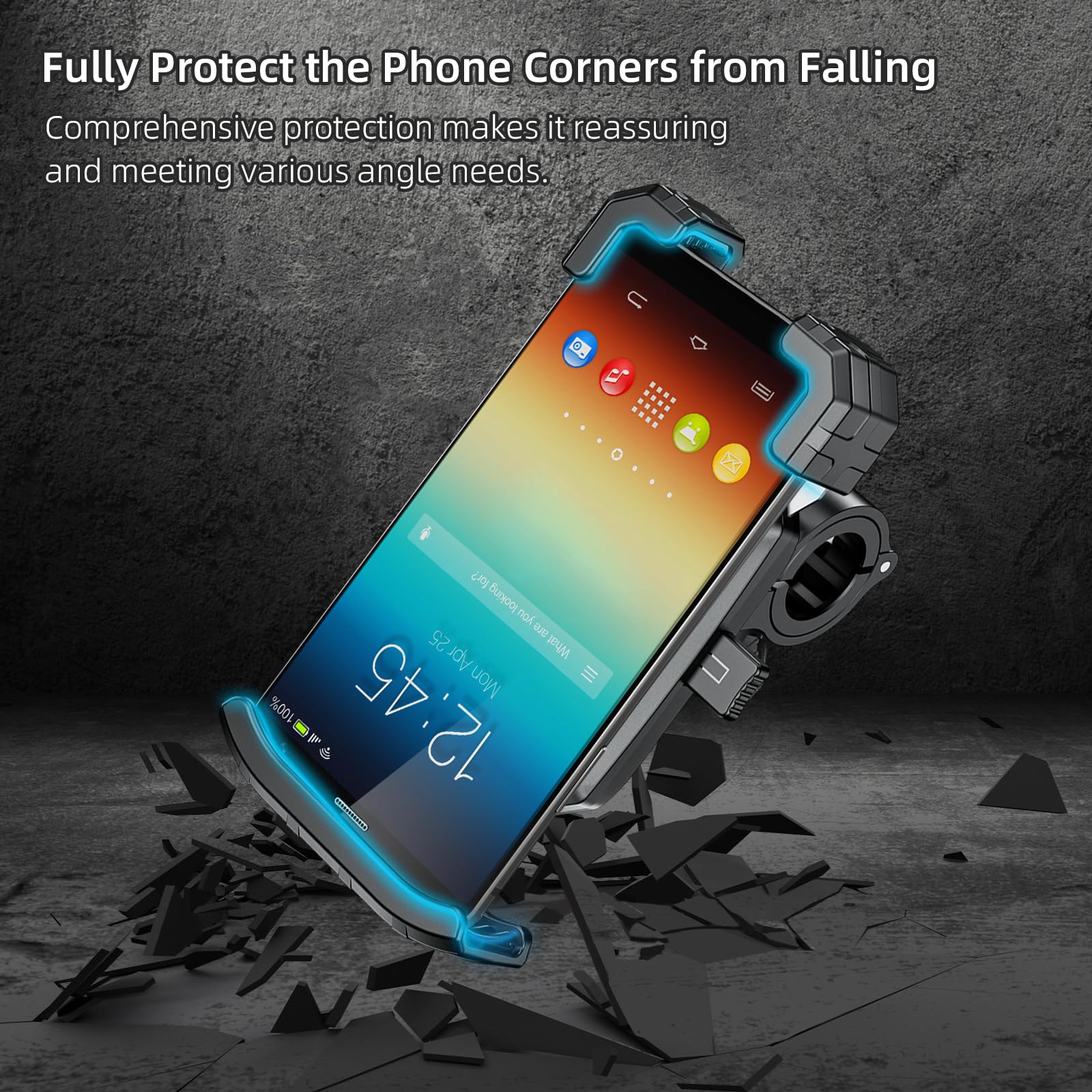 Roykaw 360° rotated landscape view enabling clear visibility
