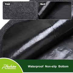 Roykaw close-up of absorbent fiber texture absorbing oil and spills