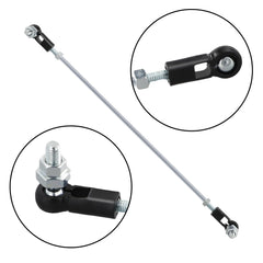 Roykaw rod installed on EZGO TXT frame demonstrating restored throttle linkage control