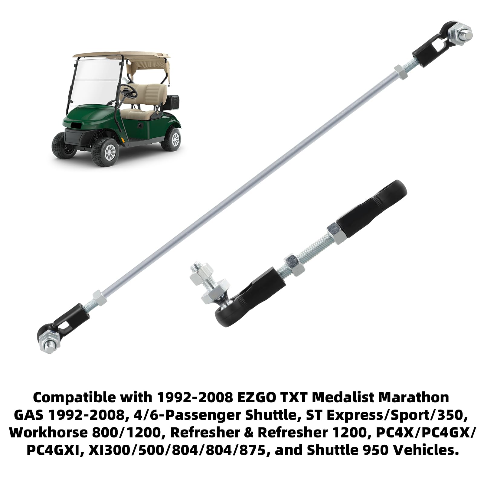Roykaw close-up threaded end of rod highlighting secure attachment and durability