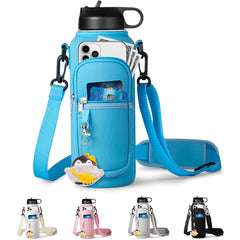 RRegeny front view blue shows secure fit and compact carry benefit