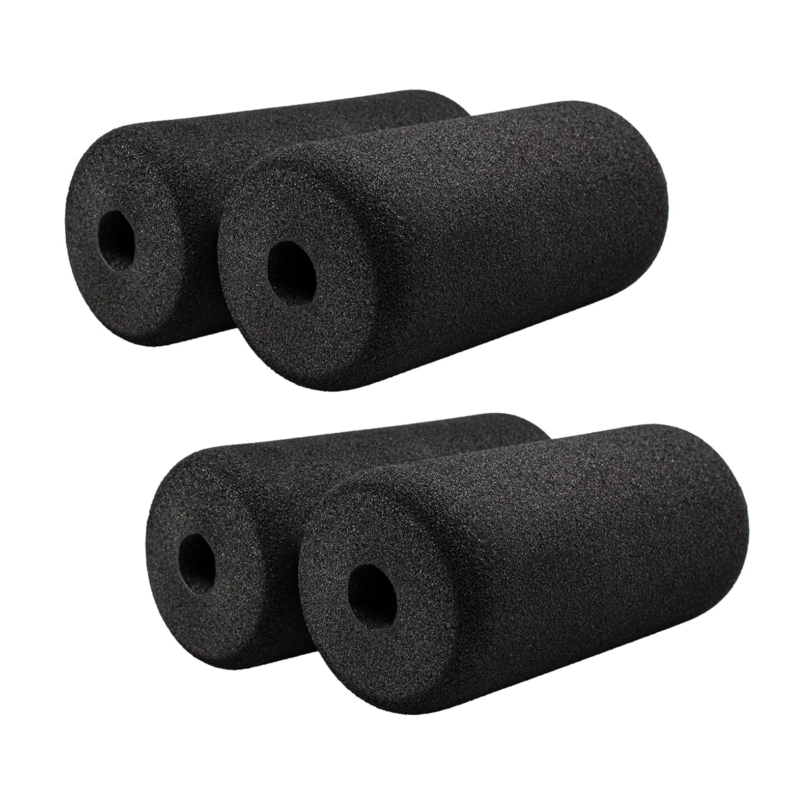 RSFCWS front view showing four black replacement foam rollers and protective cushioning
