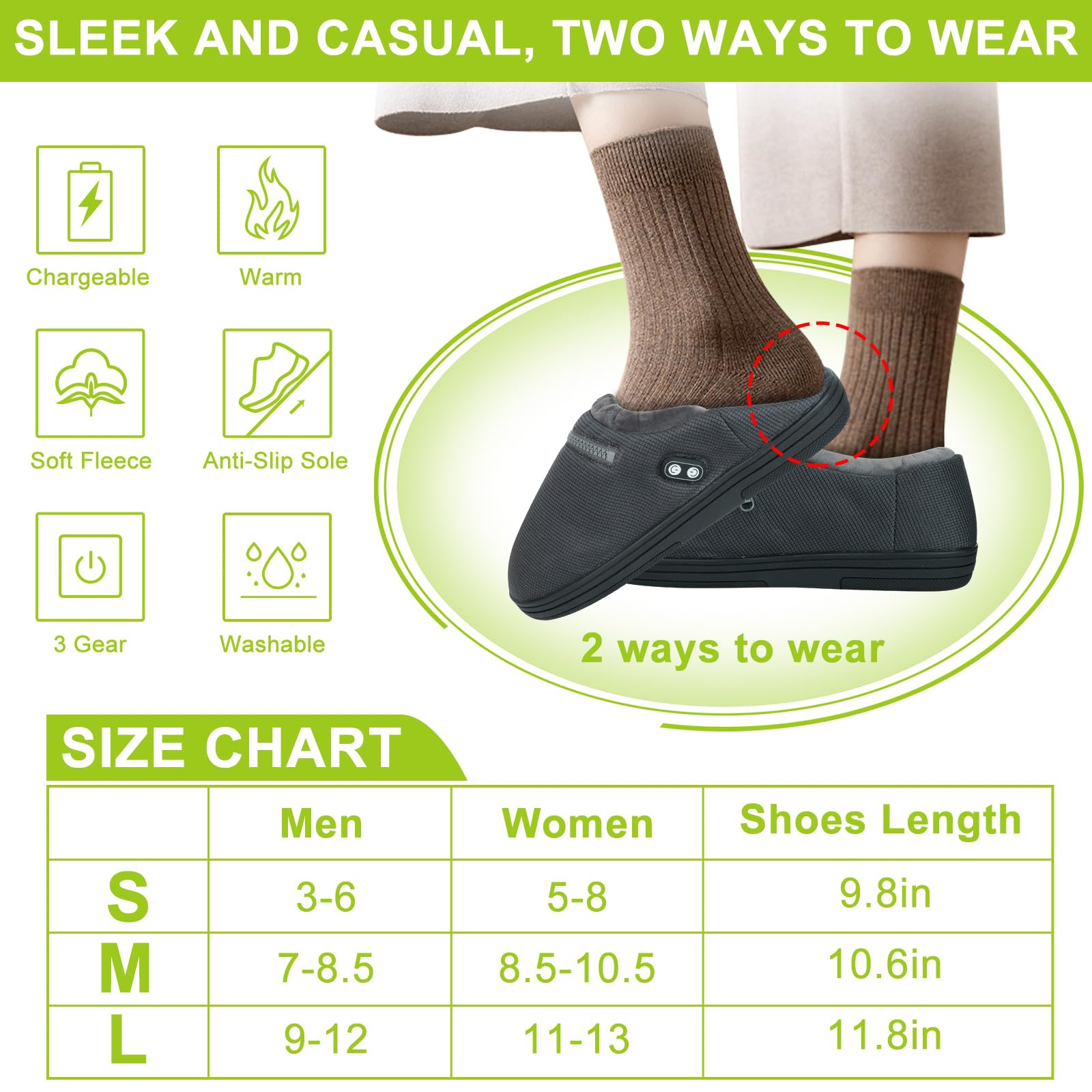RTDEP slippers beside a ruler for size comparison showing scale and practical portability