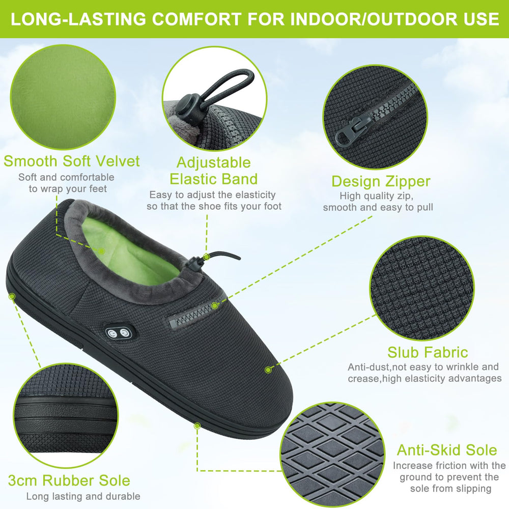 RTDEP underside non-slip outsole displaying 3cm thick rubber for stable outdoor steps