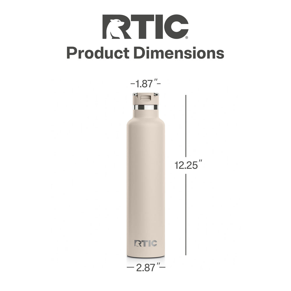 RTIC Journey recessed handle with carabiner for hands-free carry